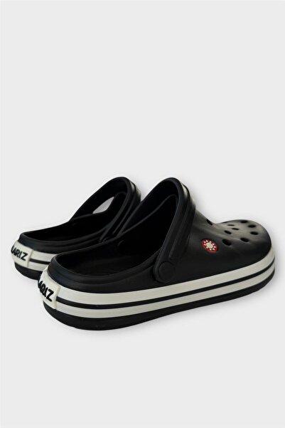 Liger Unisex Comfort Lightweight Medical Nurse Sabo Slippers Black