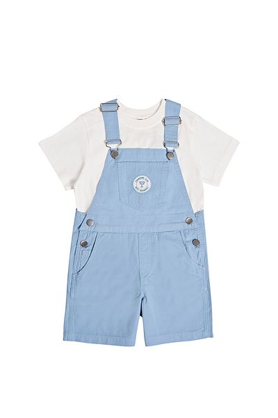 Miny Center Set de pantaloni scurți pentru tricou pentru băiat