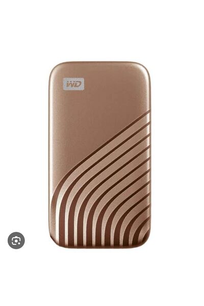 WD My Passport 2TB Tașınabilir Harici SSD - Altın WDBAGF0020BGD- WESN