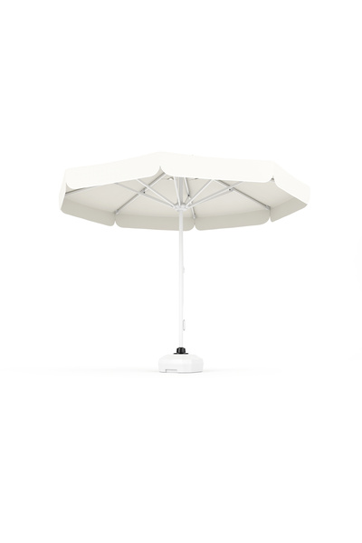 Tevalli Parasol's 300 Q İpli Sistem Şemsiye Krem + 4150 70 Lt. Huge Bidon