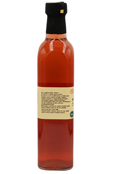 Sade Organik SADE ORGANİK ÜZÜM SİRKESİ 500 ml 2'li PAKET