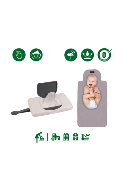 Been Islak Mendil Kutusu + Pratik Alt Değiştirme Matı Set