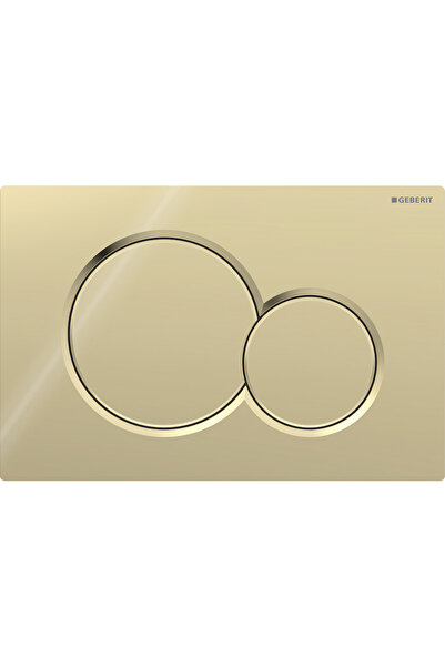 Geberit Kumanda Kapağı, Sigma01, Çift Basmalı, Pirinç, 115.770.DT.5