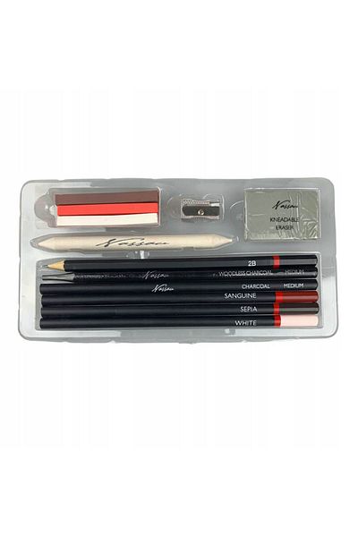 Nassau fine art Drawing and Sketching Set 12 Pieces