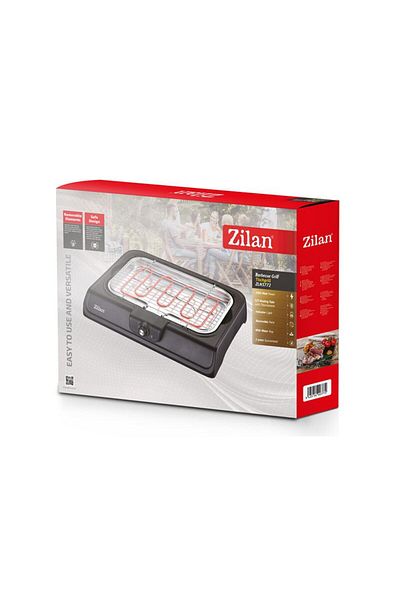 Zilan Gratar electric ZİLAN ZLN-3772,2000 W, termostat reglabil