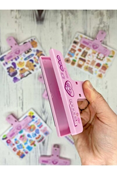 Kağıt Gemi Dükkan Sanrio Karakteri My Melody Pembe Renk Çok Fonksiyonlu Mıknatıslı Klips/Fotoğraf Mandalı/Kıskaç Ataş