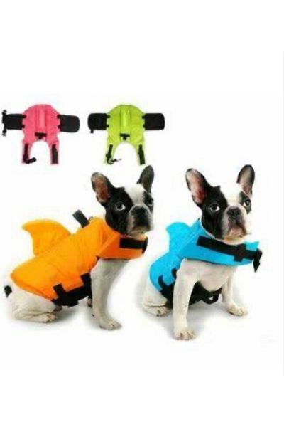 LionPet Shark or L Size Butterfly Dog Swim Jacket - Life Jacket