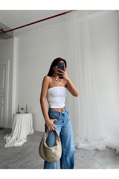 mydukkan.co Mini Strapless Crop