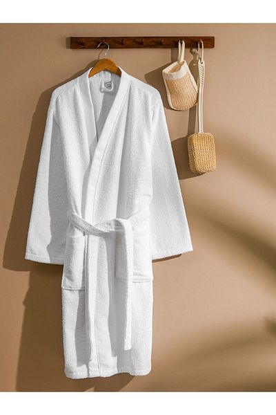 LC Waikiki Basic Cotton Men's Bathrobe