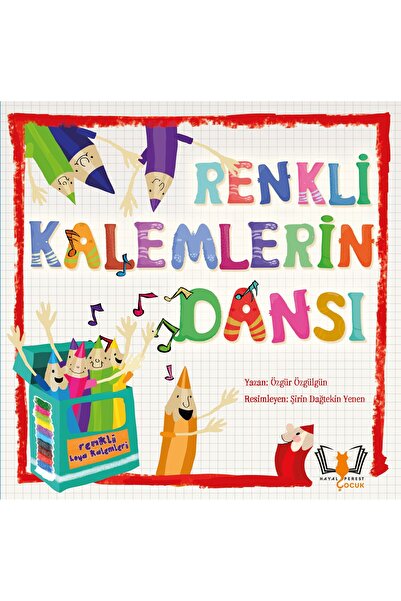 Hayalperest Çocuk Renkli Kalemlerin Dansı