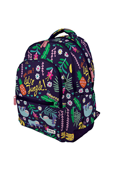 Grafoplast Ghiozdan ergonomic Jungle Party pentru scolari