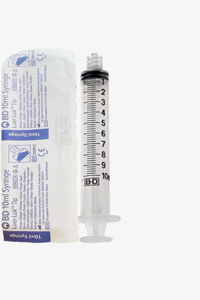 Bd 10 Ml Luerlok Kilitli İğnesiz Enjektör 30 Adet