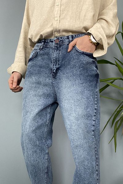 Alışveriş Sokağı Blugi Boyfriend Stonewashed