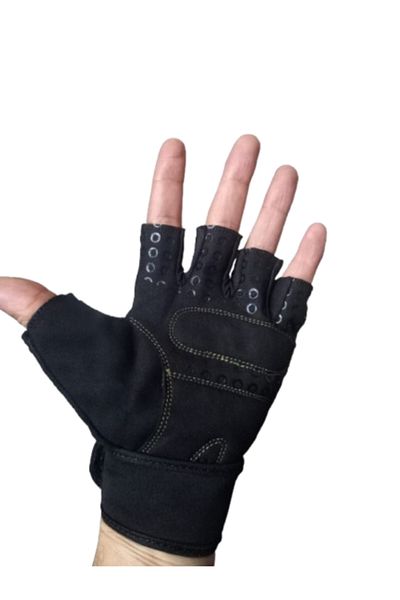 emre spor Weight Body Fitness and Dumbbell Weightlifting Fitness Gloves with Wrist Dry