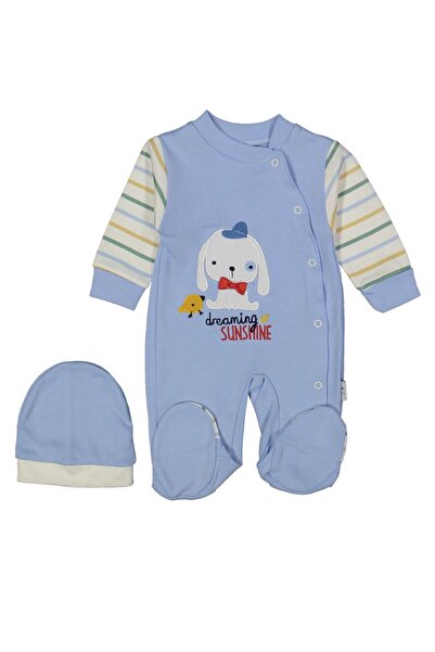 HEKİ Baby & Kid بذلة رجالية مطرزة على شكل كلب