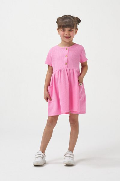 Minipodyum Rochie casual de vară cu buzunare pentru fete