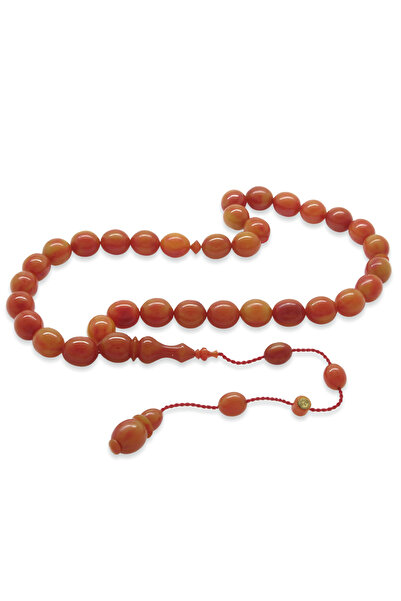 Tesbihane Ειδικής κοπής Καφέ Καθαριστικός Χάντρες Προσευχής Καθαλίν - Εξαιρετική Χειροτεχνία και Συνοργανωμένη