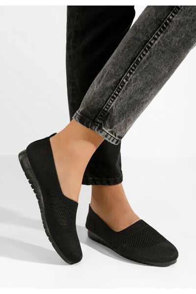 B T Shoes Balerini dama Avanda negri