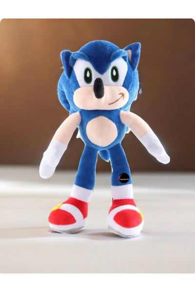 TOPROCKSTORE Sevimli Sonic Peluş Oyuncak Büyük Boy 45 Cm Hediyelik Uyku Arkadaşı
