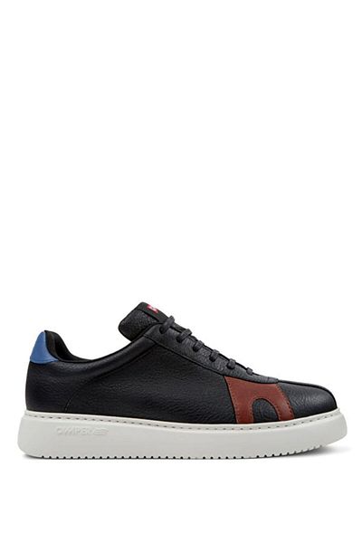 CAMPER Twins Siyah Deri Erkek Sneaker K100743-042