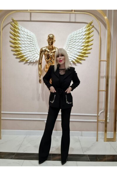 NILOO Stone Belt Suit