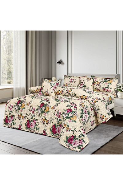 mingle Double-sided summer compressed quilt set, 230*250, 6-piece system