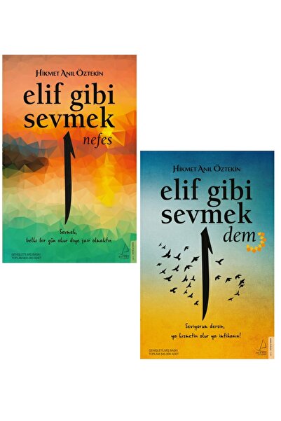 Destek Yayınları Elif Gibi Sevmek - 1 - Nefes // Elif Gibi Sevmek - 2 - Dem