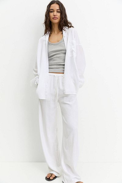 Pull & Bear Rustic oversize shirt