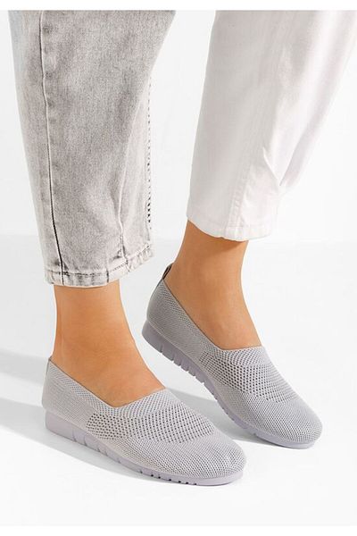 B T Shoes Balerini dama Avanda gri