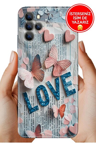 omix X700 Omix Kılıf Desenli Baskılı Lens Korumalı Silikon LovePainting