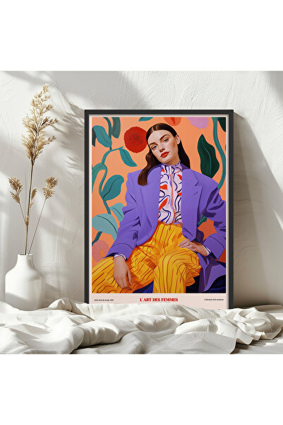 HOMEPACK Jedna drvena ukrštena slika, jednodijelni poster, slika TK/1312