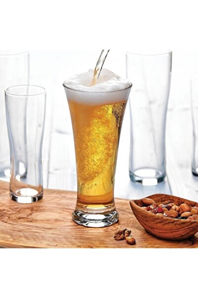 Paşabahçe Tall Soft Drink Beer Pub Glass 6 Pcs 320 Cc 42199