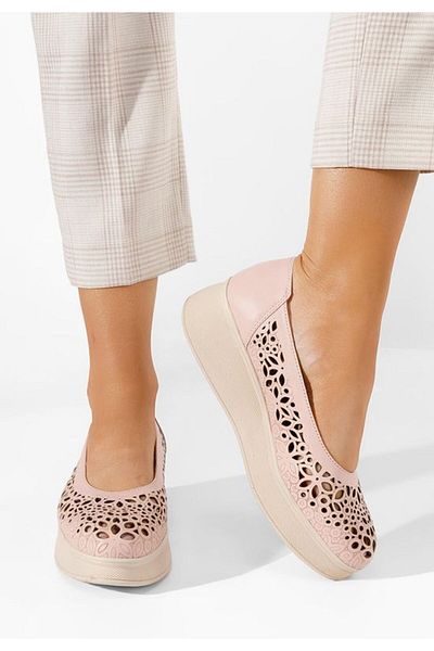 B T Shoes Pantofi casual cu platformă Ulna roz