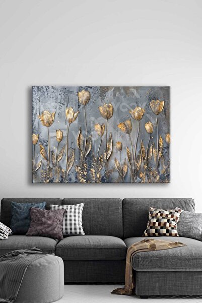 Voovart Soyut Modern Dekoratif Kanvas Tablo – VOOV2777