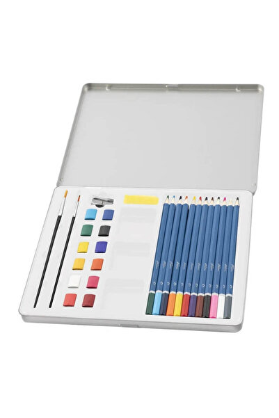 Nassau fine art Set acuarele si creioane acuarela 28 piese