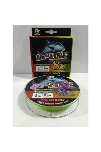 SHUFA GT-LINE 8X 300 MT 0,10 MM İp Misina - LIGHT GREEN