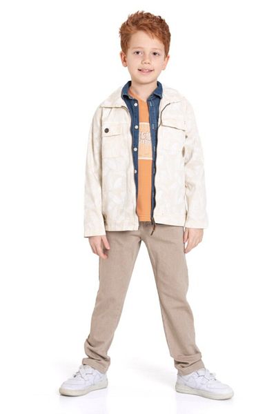 xo kids moda Boy's Top and Bottom Set 4-8 Years 6556