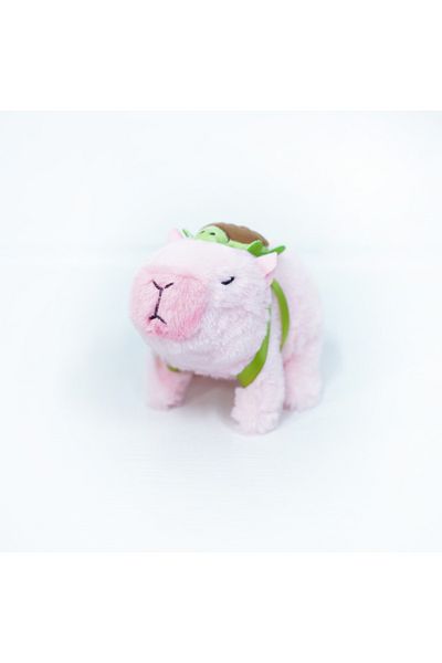 Choice Pink With Bag Simulation Electric Plush Capybara Doll Walk Make Sounds Electronic Pet Capybara Child