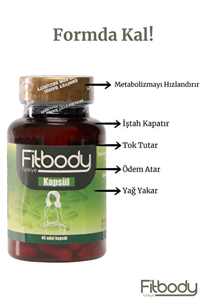 fitbody Bitkisel Formüllü Detox Kapsül