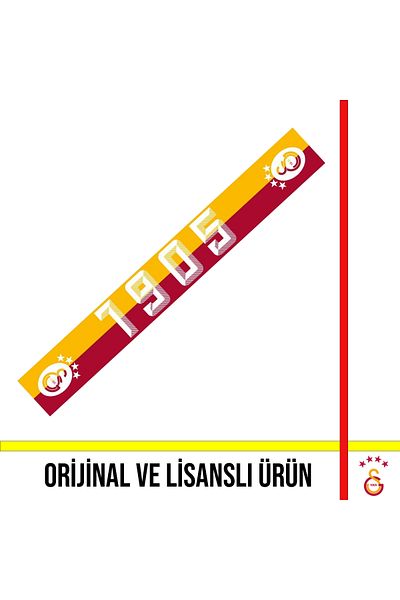 Galatasaray Αδειοδοτημένο κασκόλ 1905