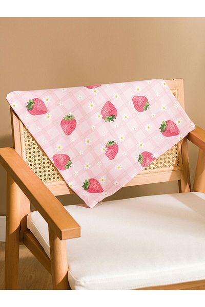 LC Waikiki Husa de Perna Imprimata Capsuni LCW 45x45 Cm