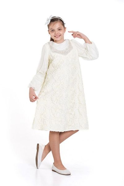 xo kids moda Φόρεμα για κορίτσια ηλικίας 4-12 Μοντέλο No: 3927