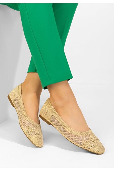 B T Shoes Balerini dama Sonya aurii