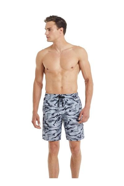 Blackspade Men's Gray Swim Shorts (10051)