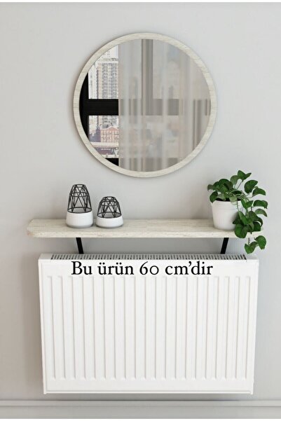 TALAŞTOZUM TRAVERTEN 60 CM PETEK ÜSTÜ RAF DRESUAR