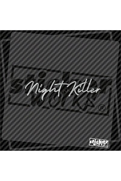 Sticker Works Public Front Windshield Night Killer Sticker
