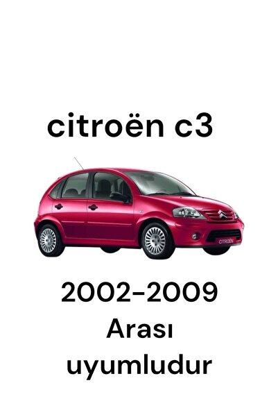 DETAYOTO Citroen c3 2002-2009 Pandizot bagaj rafi