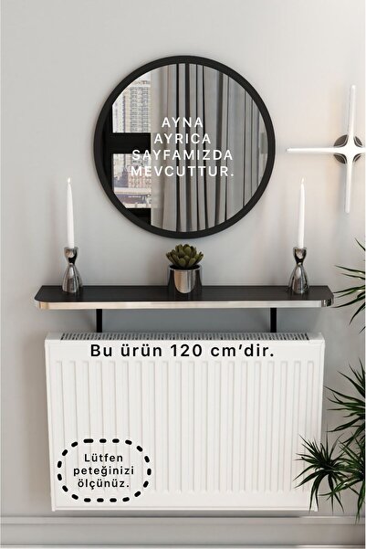 TALAŞTOZUM Siyah Gümüş Petek Üstü Tak Çıkar, Uçan Raf & Dresuar Duvar Montajs...