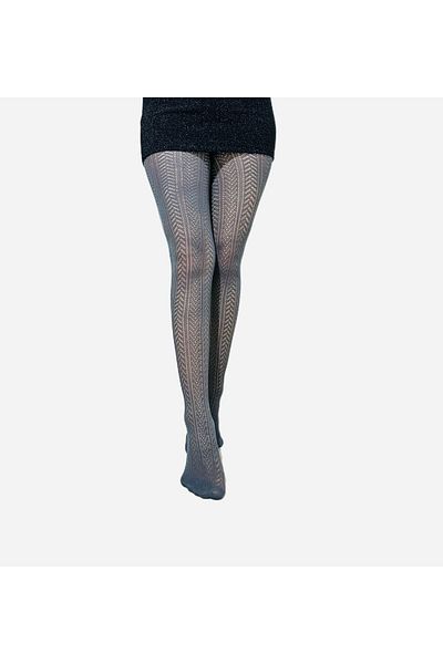 Penti Krista Patterned Winter Fishnet Pantyhose