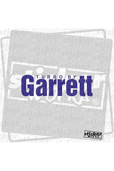 Sticker Works Garrett Turbo Hologram Sticker
